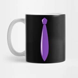 Shiny Purple Tie Mug